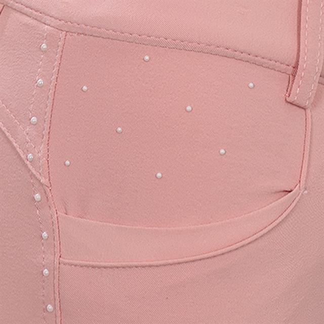 Paardrijbroek La Valencio LVVanity Kids Full Grip Lichtroze