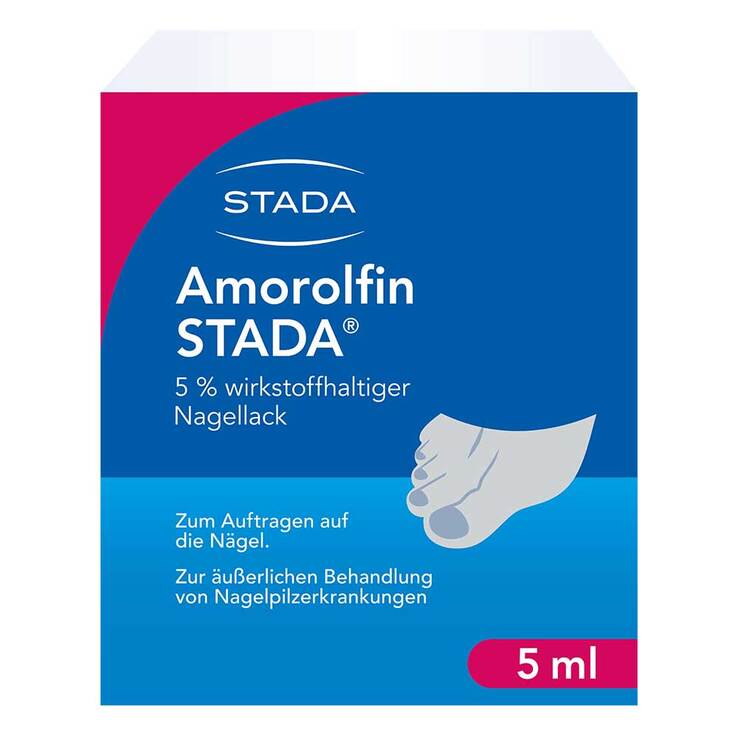 Amorolfin STADA 5% wirkstoffhaltiger Nagellack, 5 ml