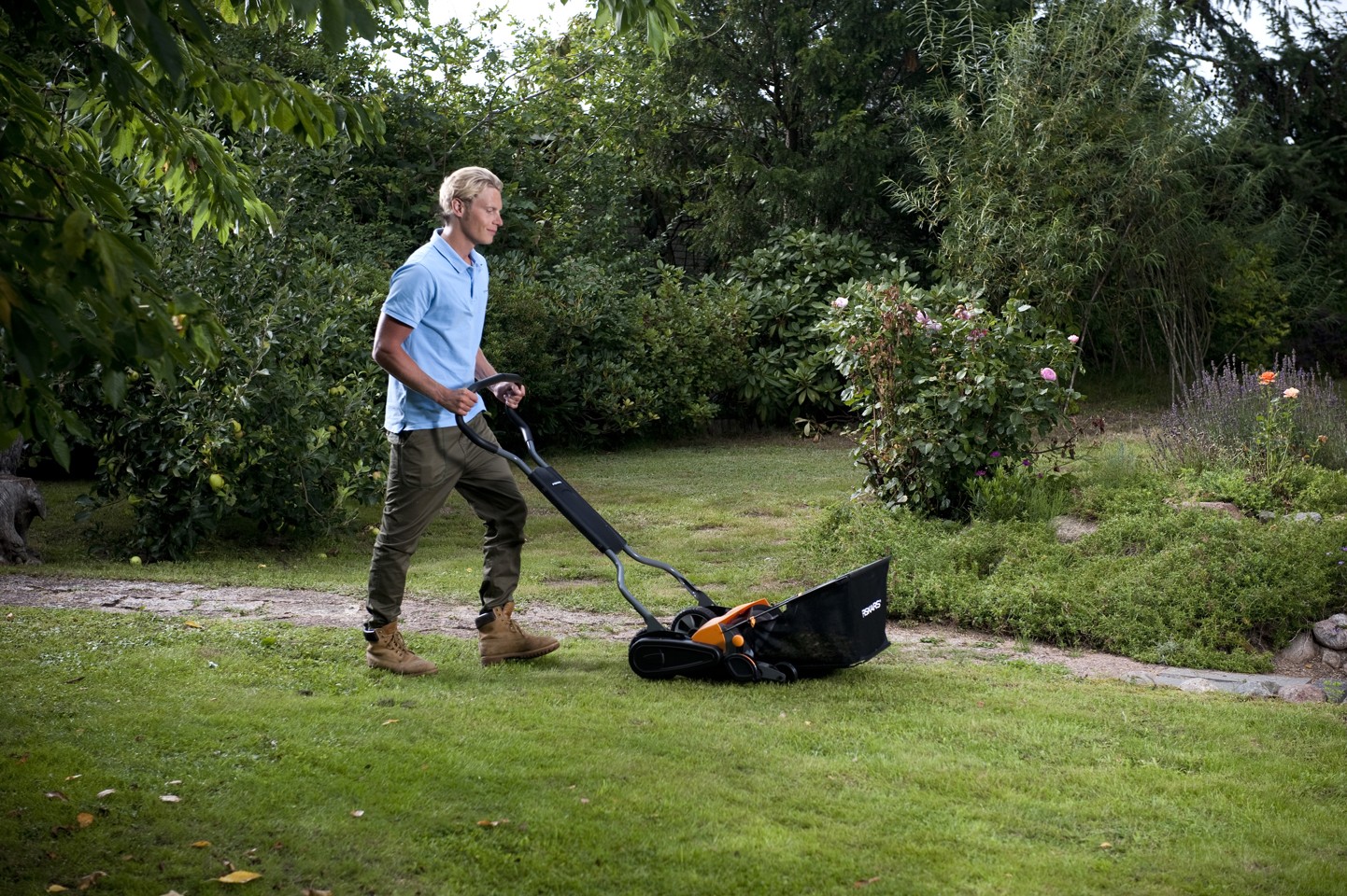 Fiskars- StaySharp Græsopsamler passer med stay sharp max