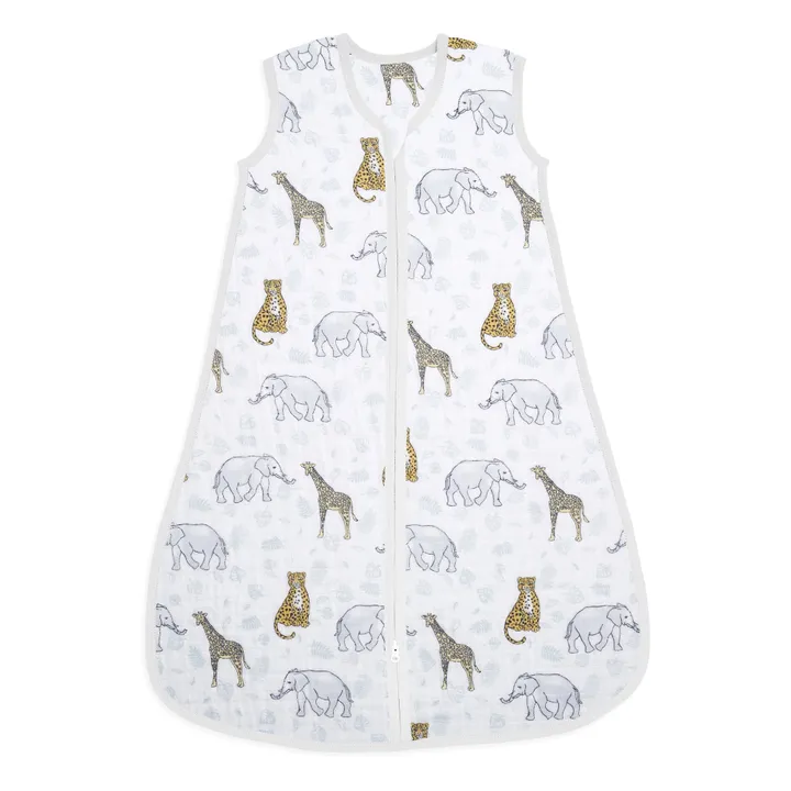 aden + anais Gigoteuse légère Jungle | Blanc