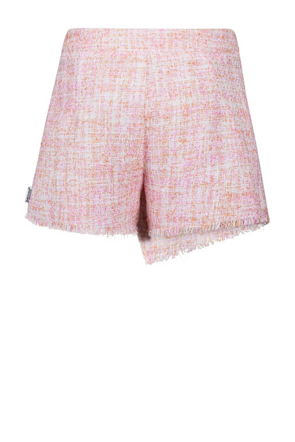 Retour Jeans gemêleerde skort Frances roze/wit