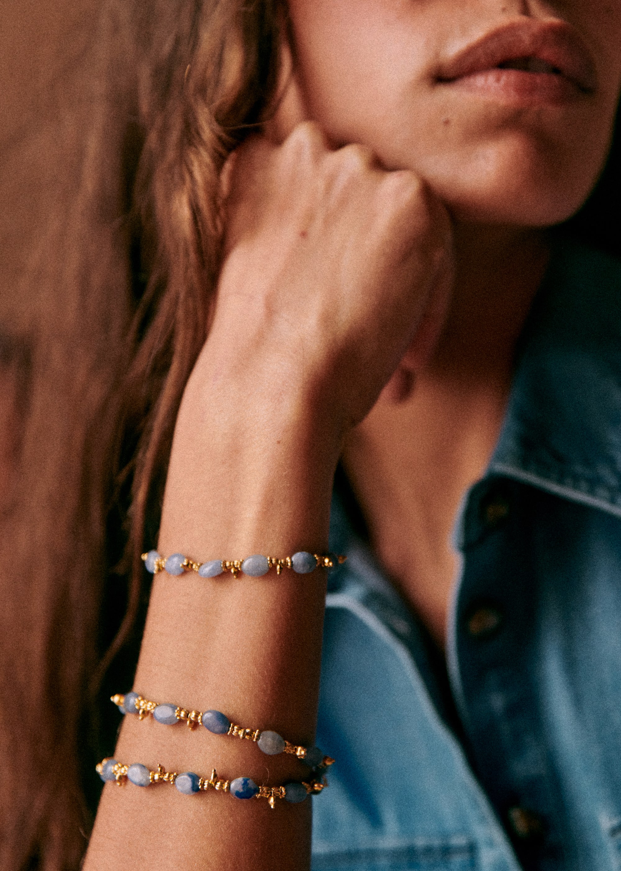 Bracelet Milo - Denim - E-SHOP/BIJOUX Bracelets & Bagues 5905860