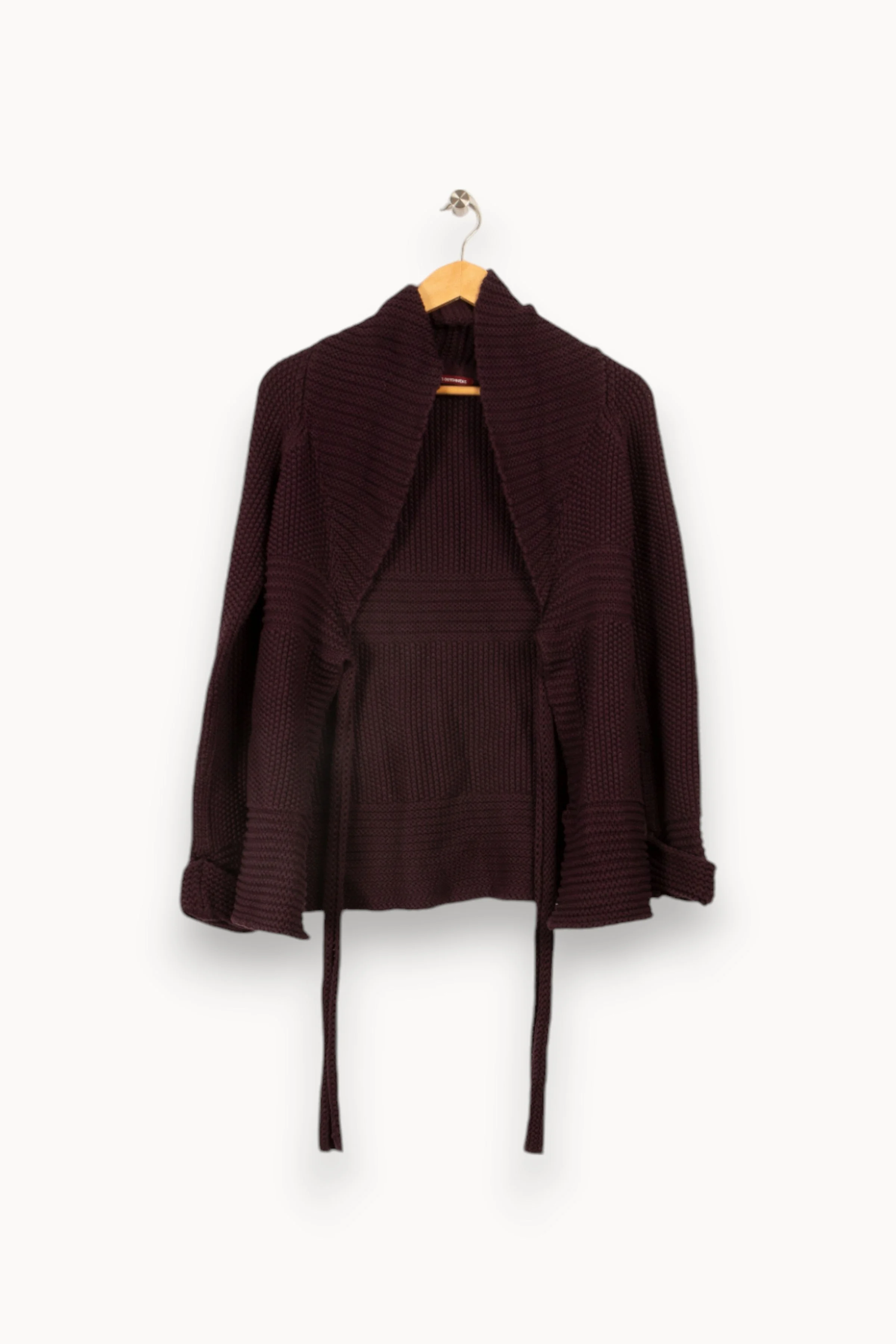 Cardigan en maille violet | Violet