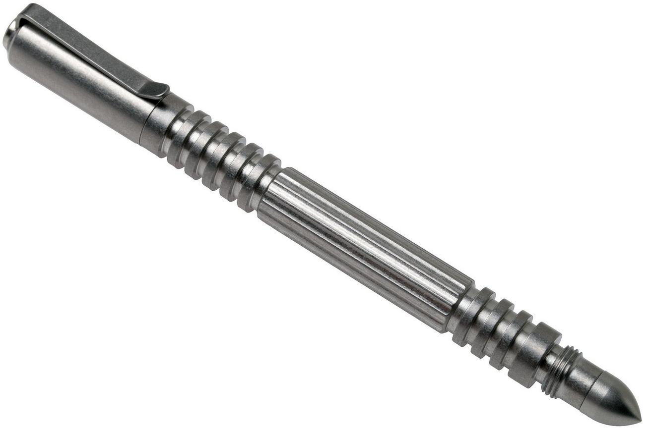 Rick Hinderer Investigator Pen Stainless Steel, tactische pen
