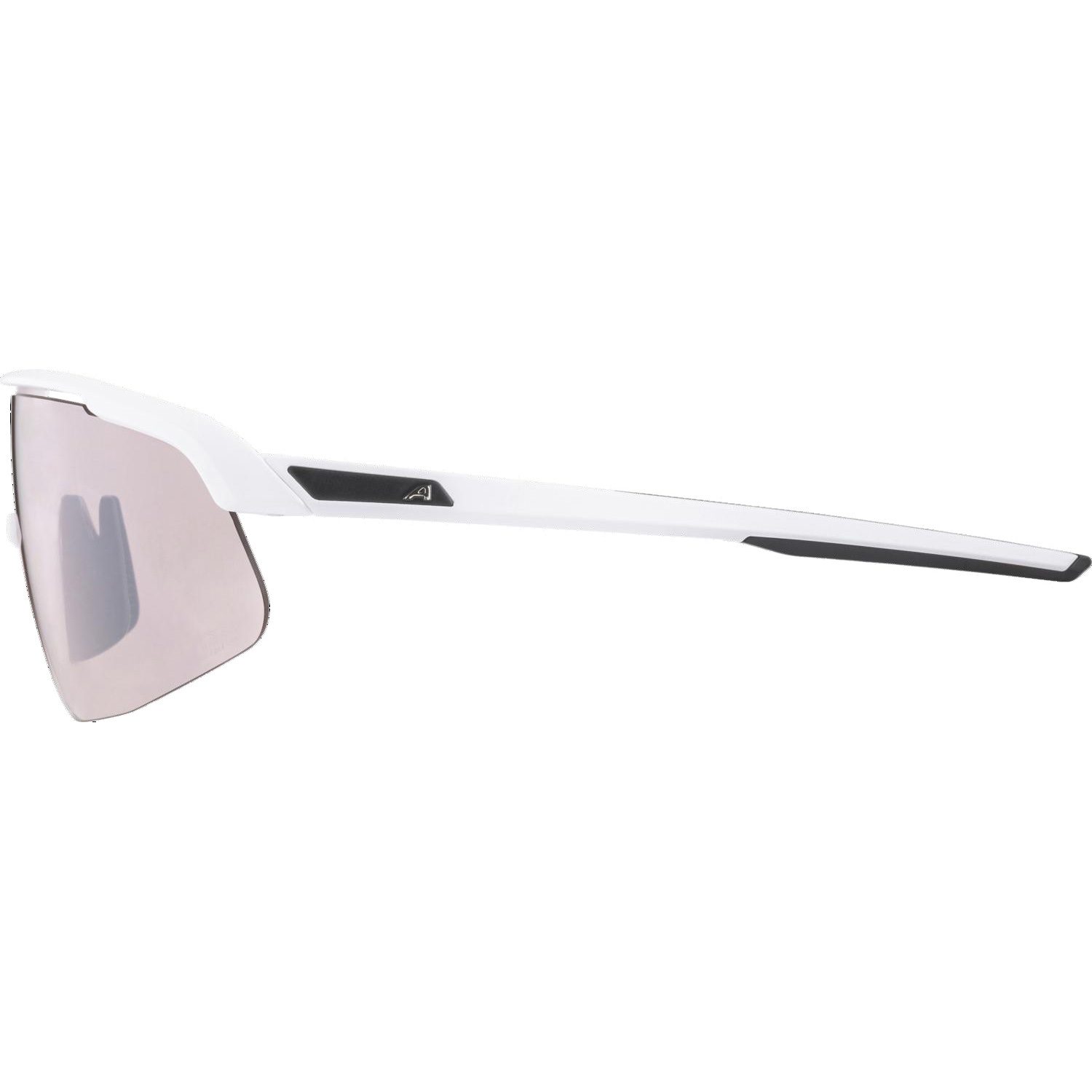 Alpina Turbo Pro S Q-Lite Sportbrille white matt
