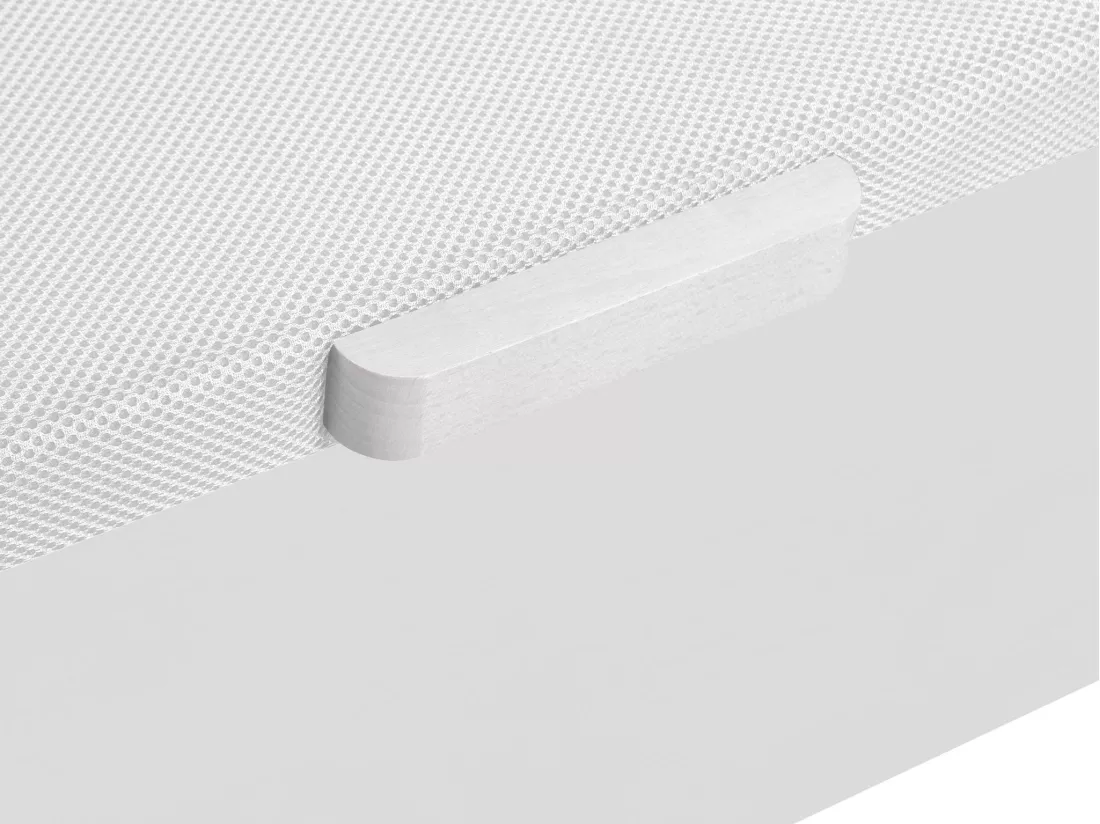 Sommier coffre 90 x 200 cm - Blanc mat - HESTIA de YSMÉE