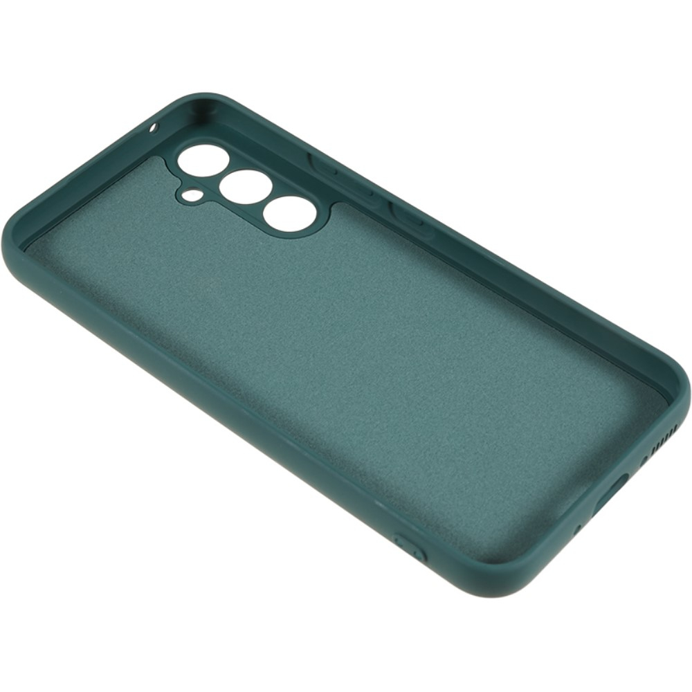 Samsung Galaxy A34 5G Gummi Case Hülle mit Kameraschutz - Petrol (Matt)