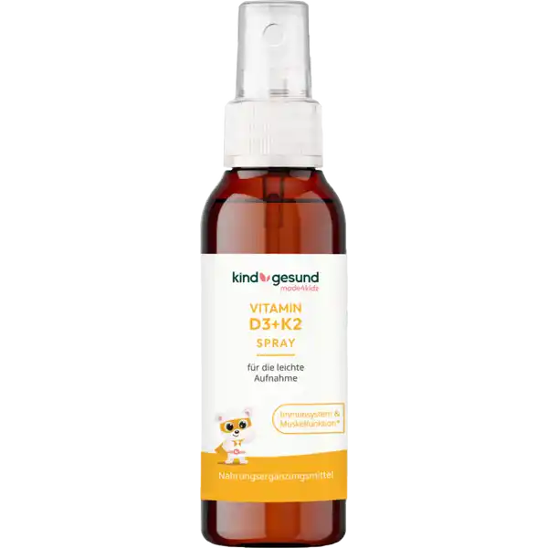 Vitamin D3+K2 Spray für Kinder