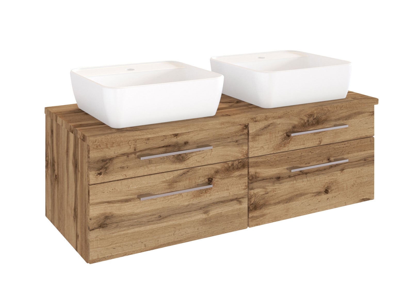 Waschtisch DAVOS 120 x 61 cm Wotan Eiche