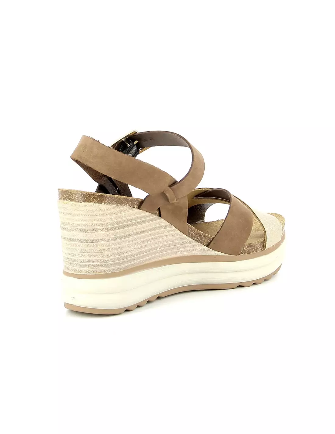 PLAKTON PLANTIO - Sandales & nu-pieds Castagnaoro