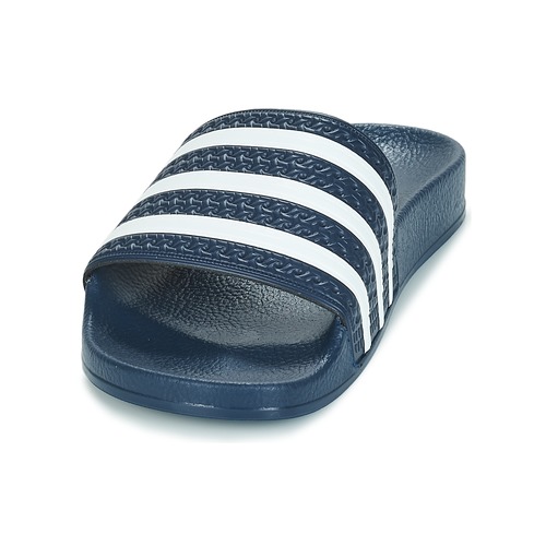 adidas Originals - ADILETTE - Marine / blanc