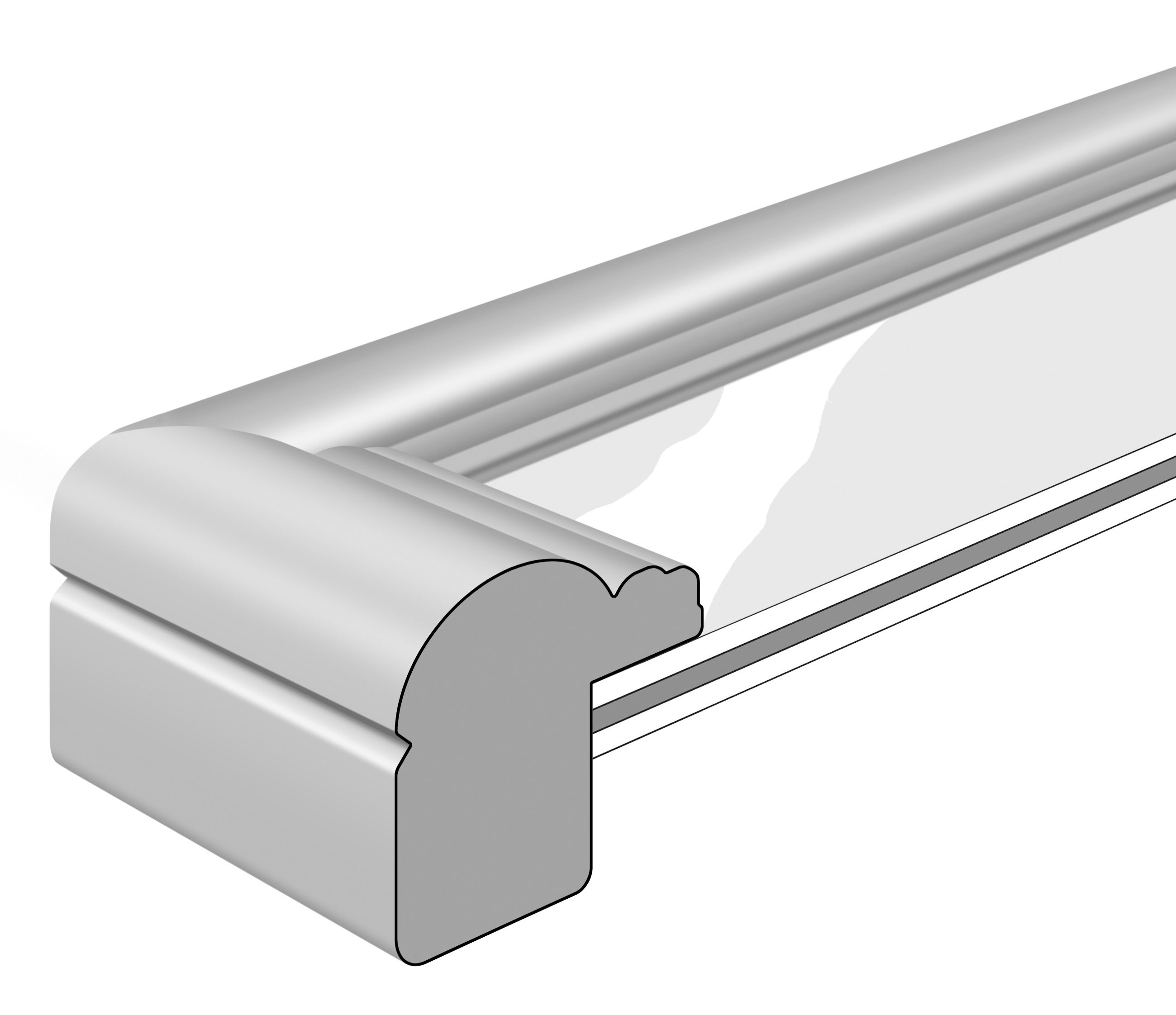 Bilderrahmen silber ASCOT