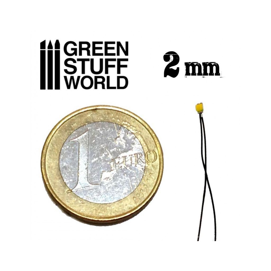 Lumières LED Blanche Chaude - 2mm