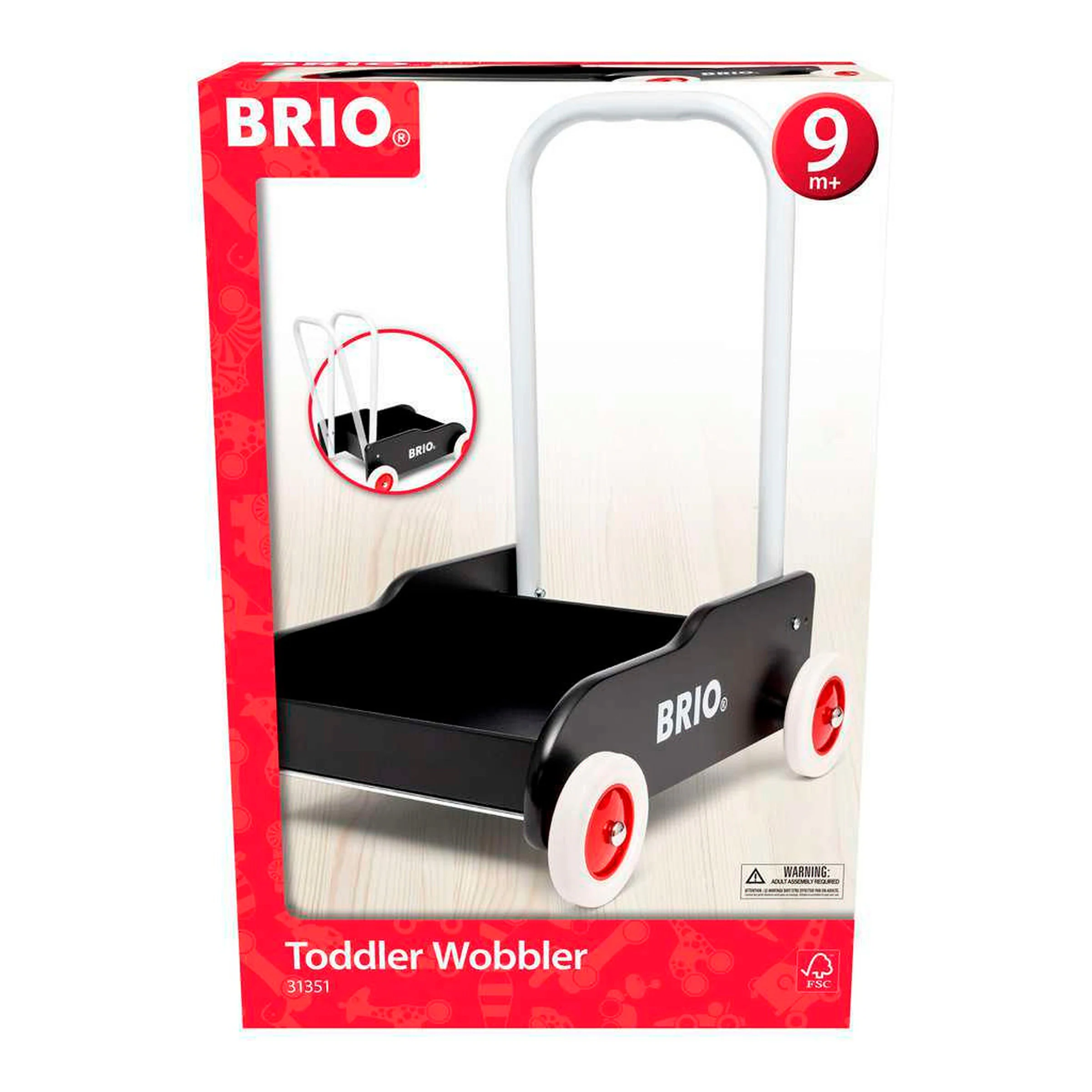 BRIO Lauflernwagen, schwarz