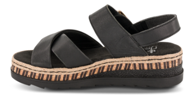 Rieker Damesandal Sort V7951-00