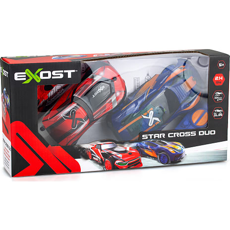 Silverlit 20647 Exost Star Cross fjernstyrede biler 2-pak