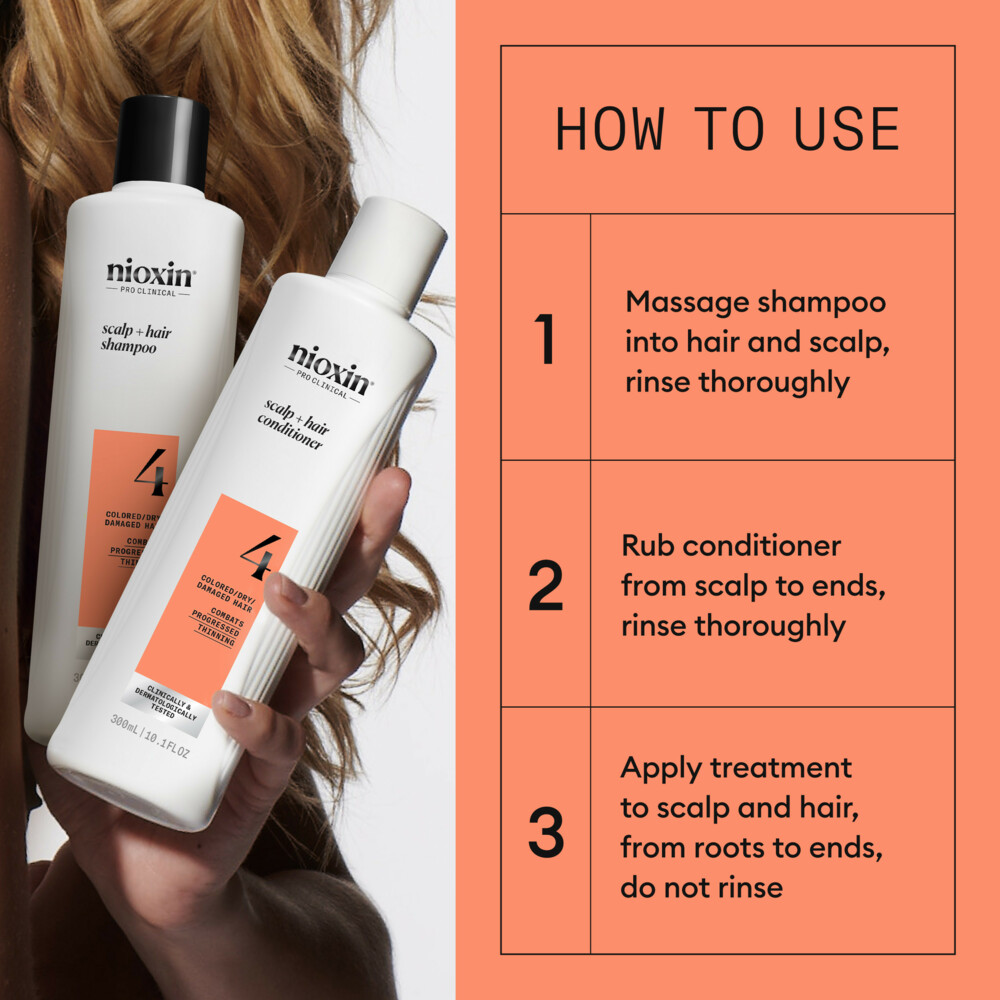 Nioxin System 4 Loyalty Kit3 stuks