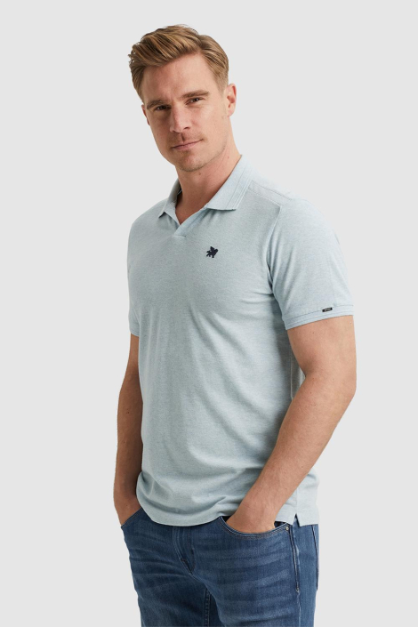 Vanguard blauwe heren polo