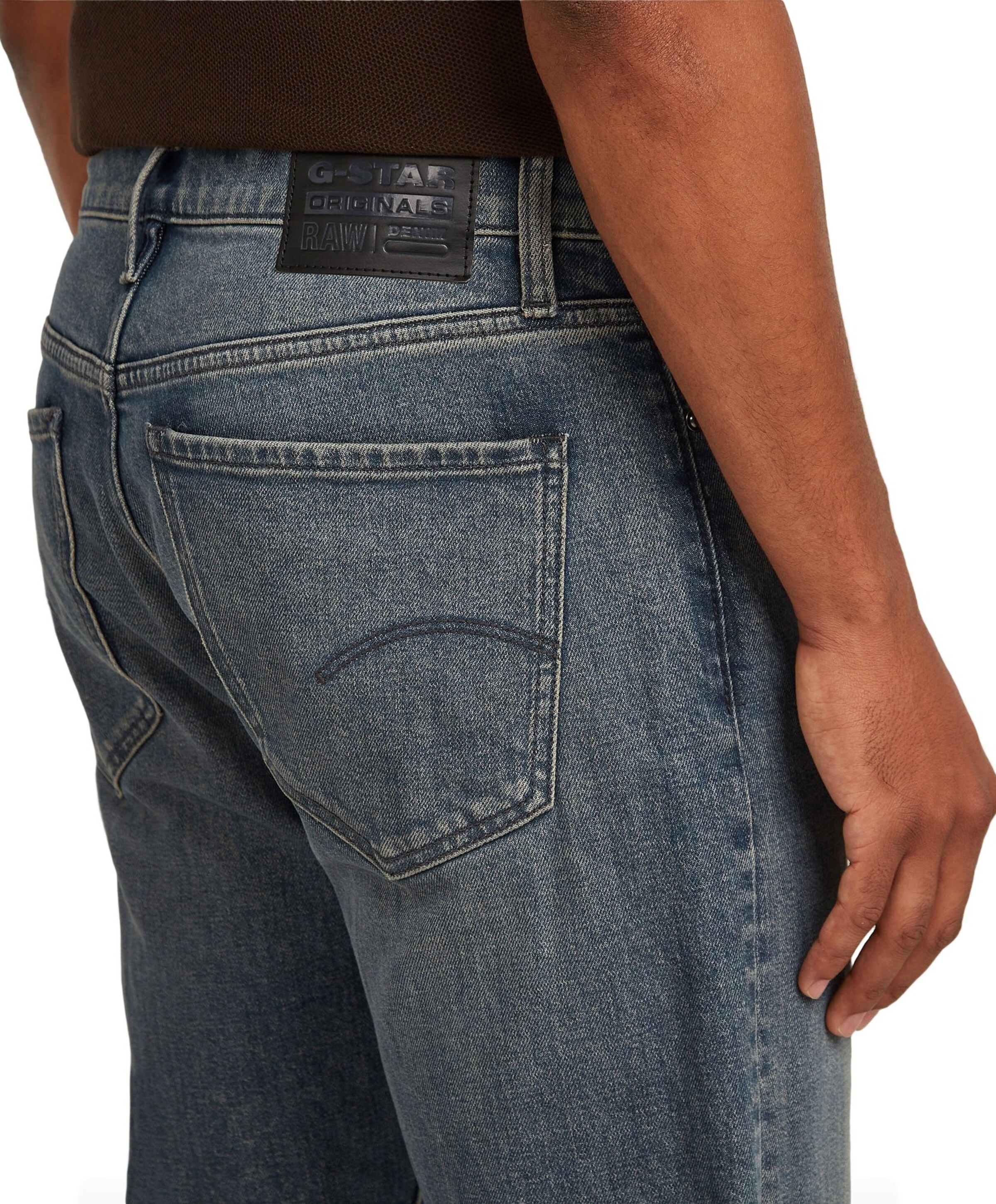 G-Star Raw Mosa Straight heren jeans zwart