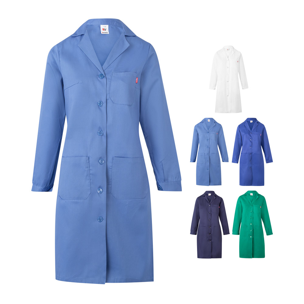 Velilla 36135 - Blouse sergée à manches longues (175g/m²), en sergé de coton (35%) et polyester (65%)