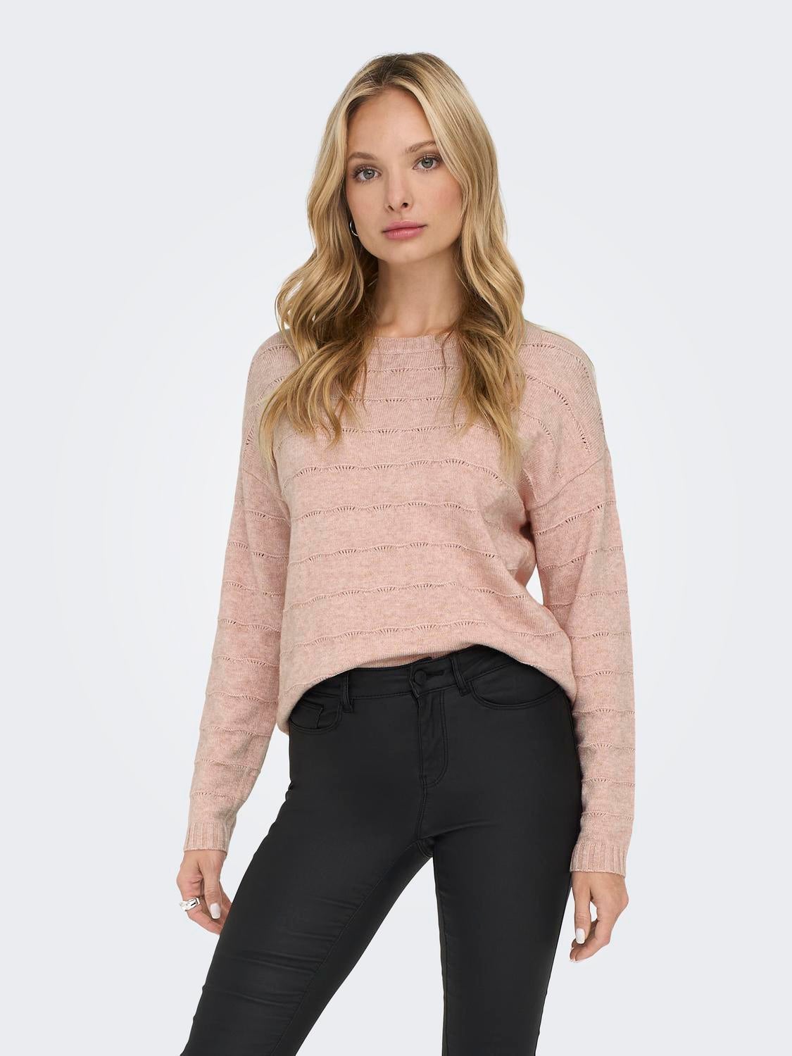 ONLKATIA Strickpullover Rose Smoke