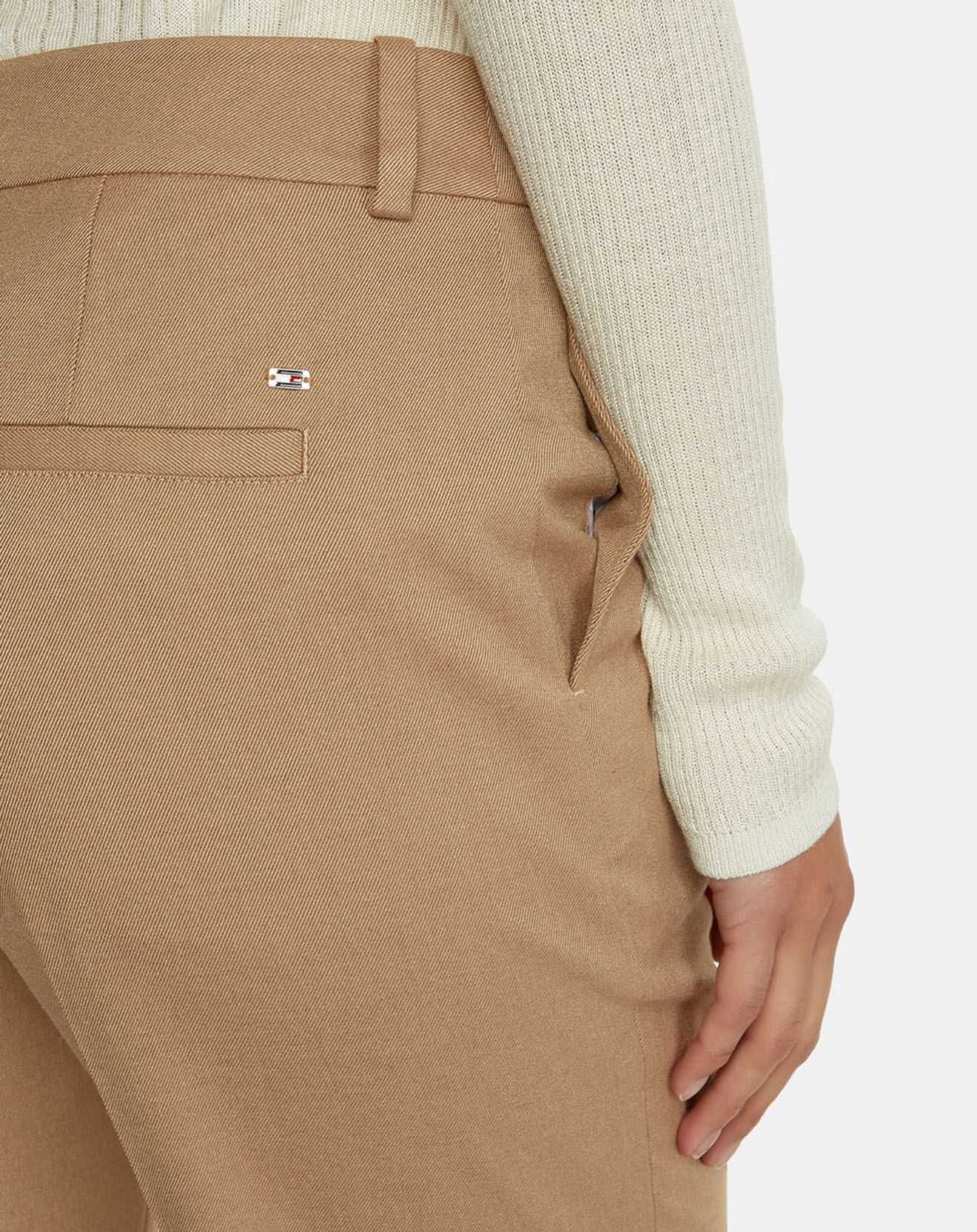 Tommy Hilfiger Pantalon tailleur slim Hailey beige