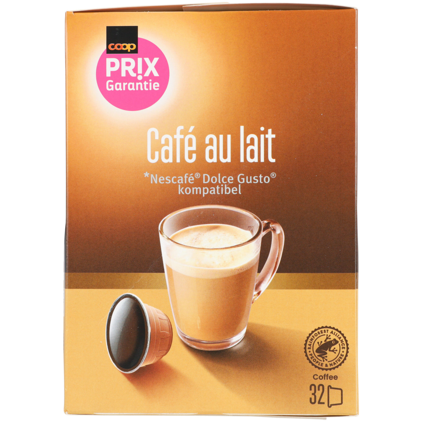 Prix Garantie Café Lait Nescafé Dolce Gusto 32 Kapseln