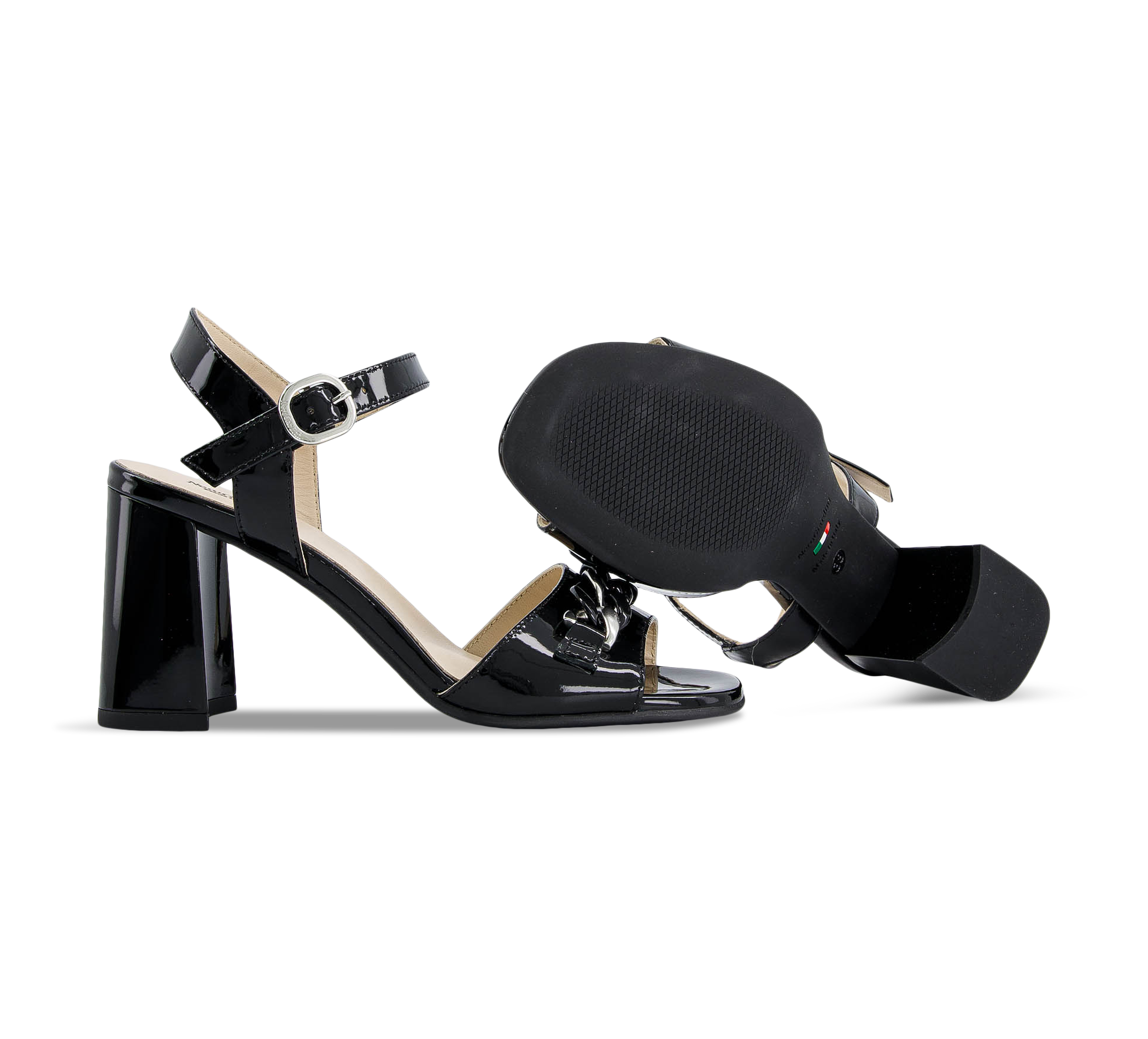 Nero Giardini Riemchensandalen schwarz