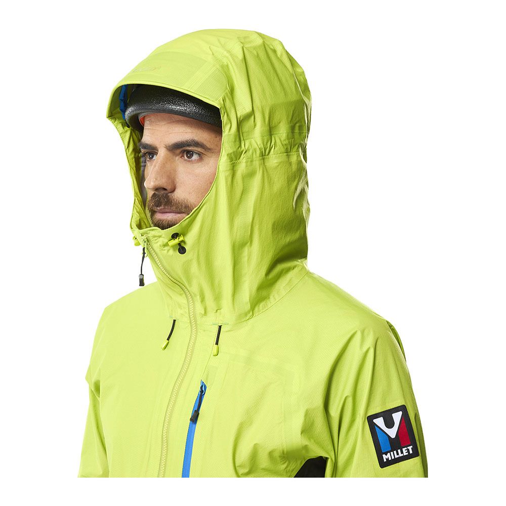 Millet TRI SKY 3L - Veste Homme noir/acid green