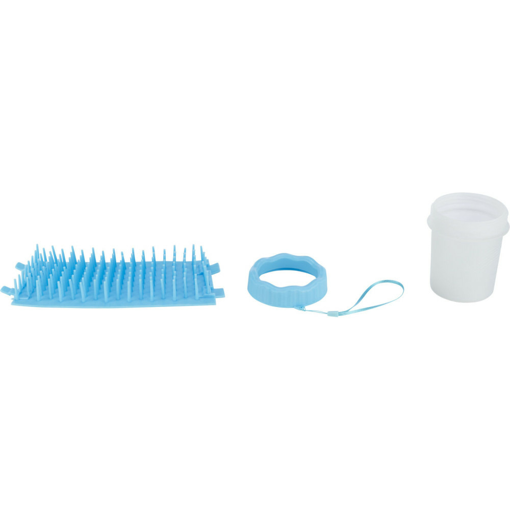 Nettoyant pour pattes avec brosse en silicone taille s-m