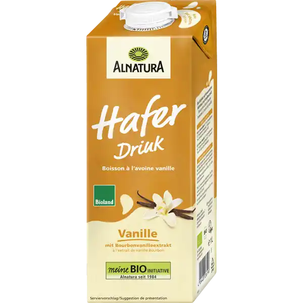 Bio Hafer Drink Vanille Bioland