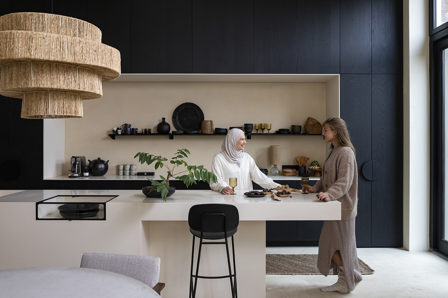 Hanglamp Bobbie naturel
