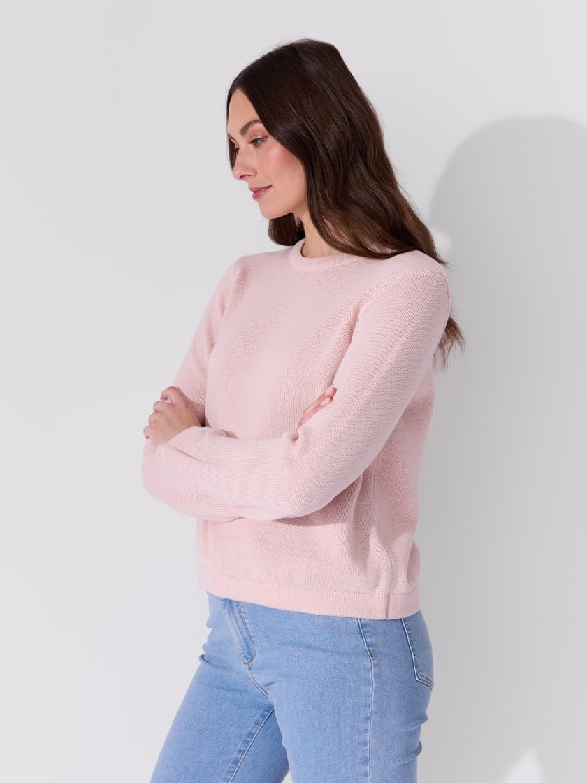 Malou genser Petal Pink