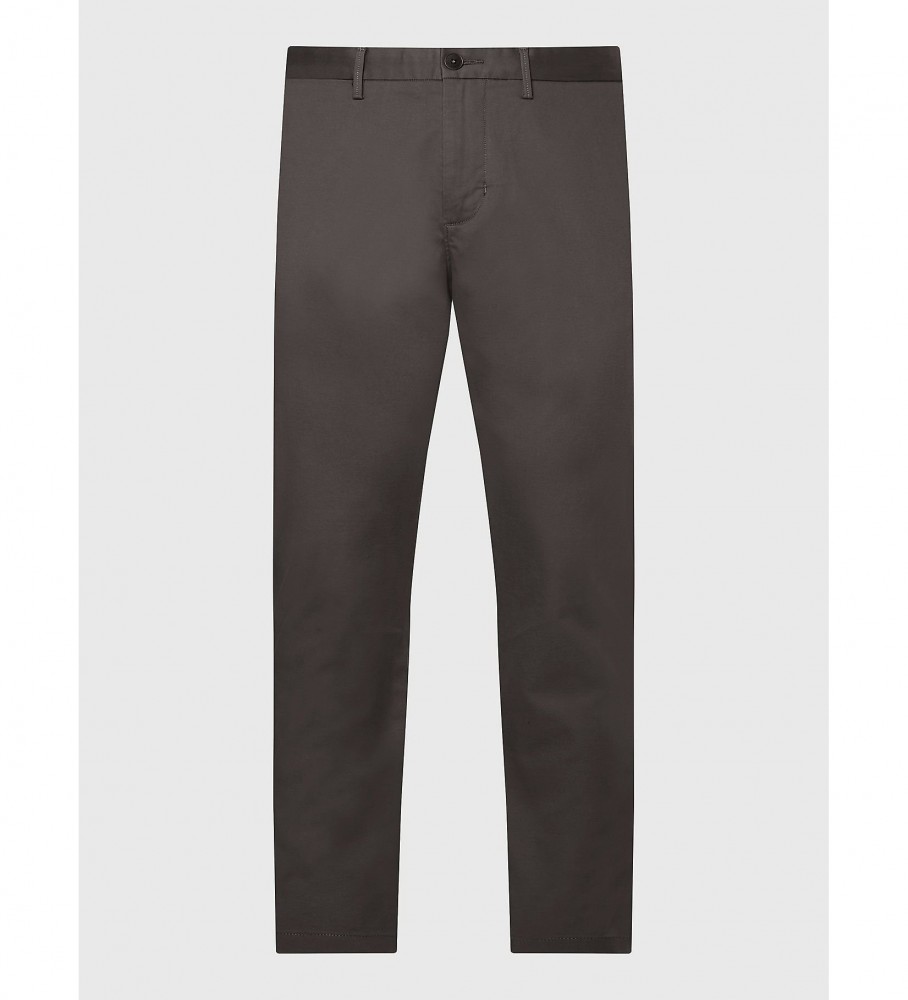 Calça chino Tommy Hilfiger Denton 1985 Collection, cinza