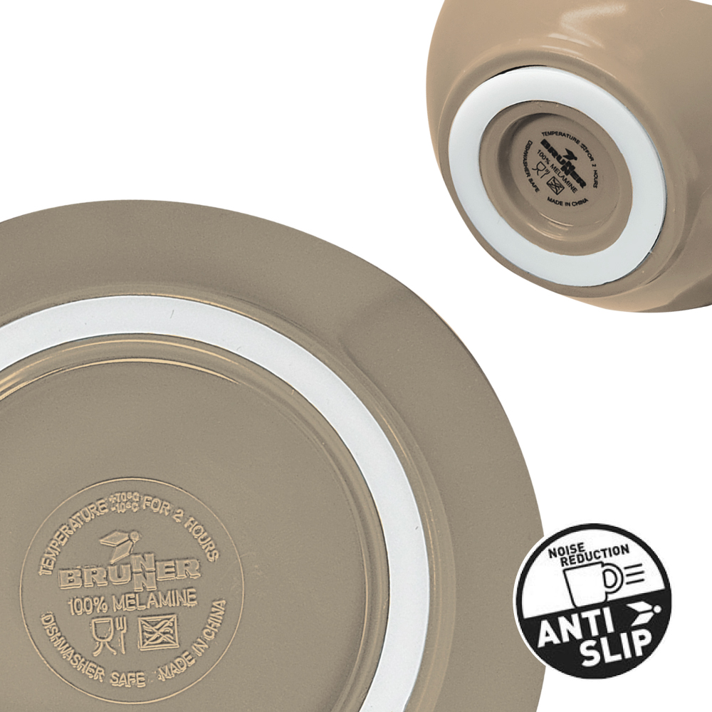 Tasse Espresso Mélamine AMADE 10cl anti-dérapante BRUNNER
