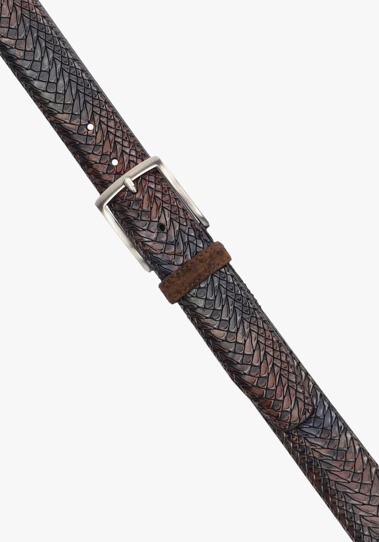 FLORIS VAN BOMMEL bruine floris van bommel riem cfm-10074