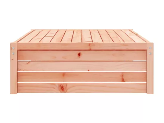 Repose-pied de jardin 120x80 cm massif de douglas