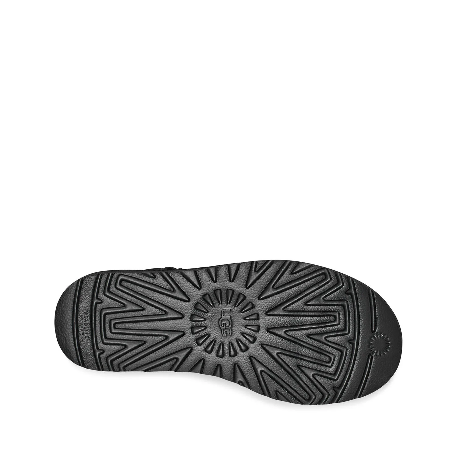 UGG  W Classic Mini Platform bamsestøvler - sort
