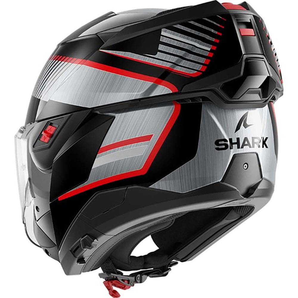 Shark - Casque Oxo Rydger Rouge / Blanc / Noir / Brillant