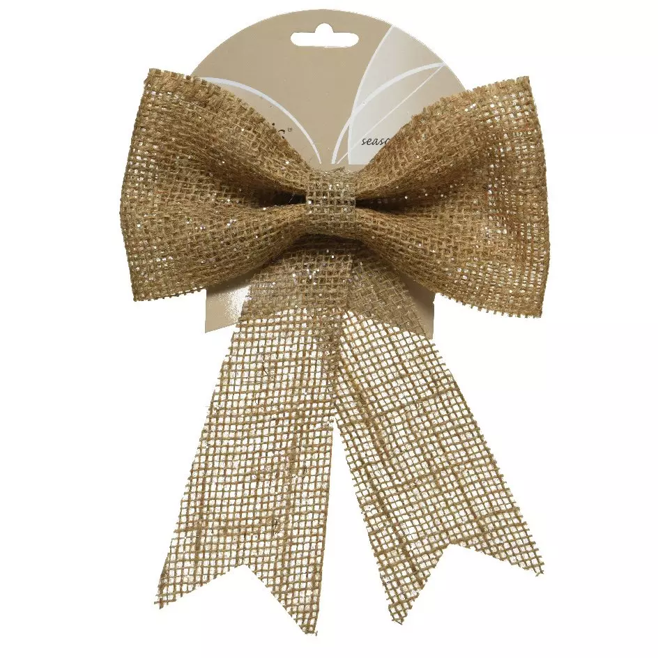 Grand noeud de Noël (H24 cm) Tresor Naturel