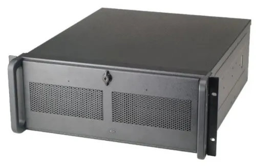 Chieftec UNC-410S-B - Rack-monterbar 4U - ATX - ingen strømforsyning - sort - USB