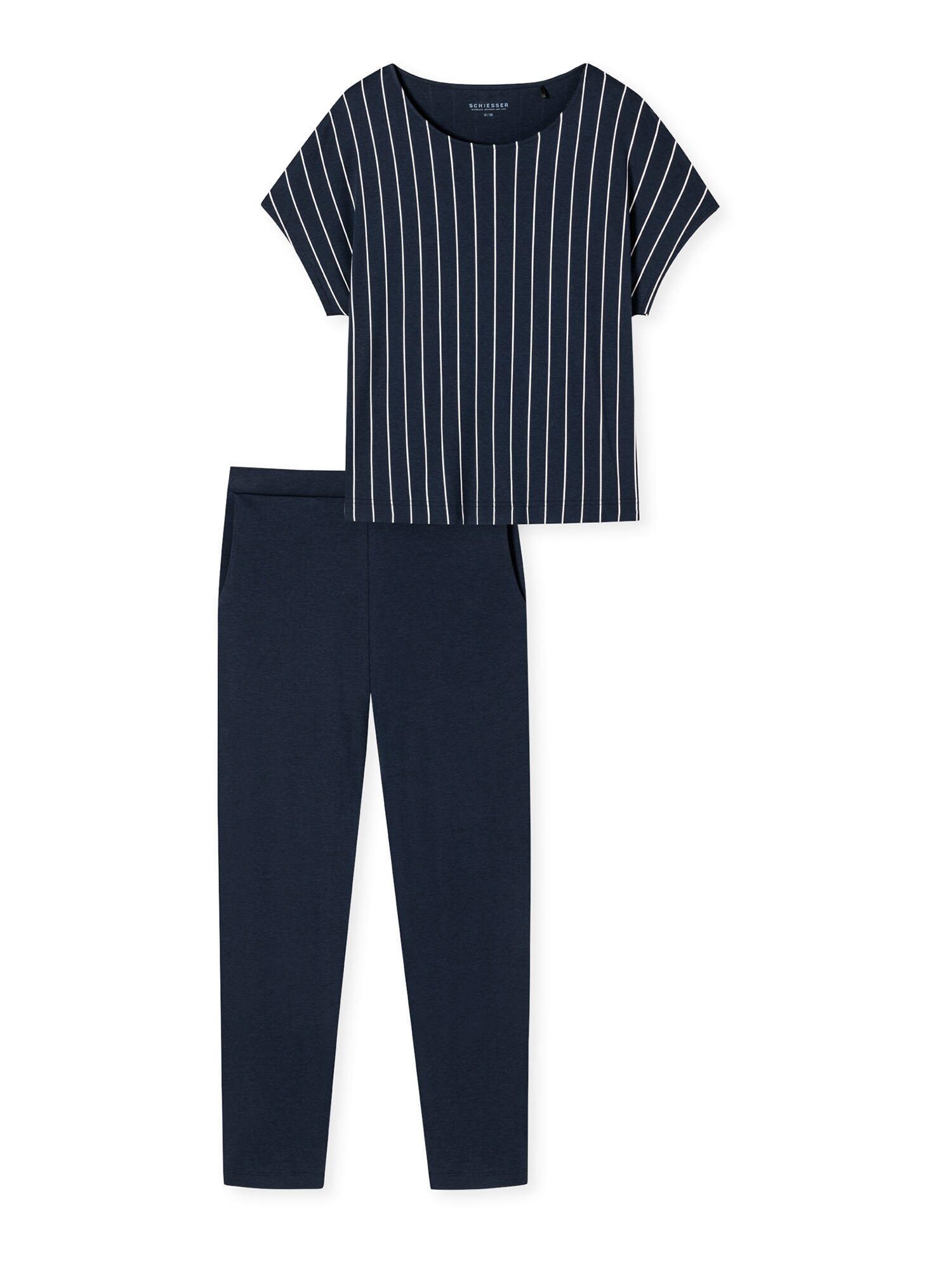 Schiesser Damen Pyjama Modern Nightwear