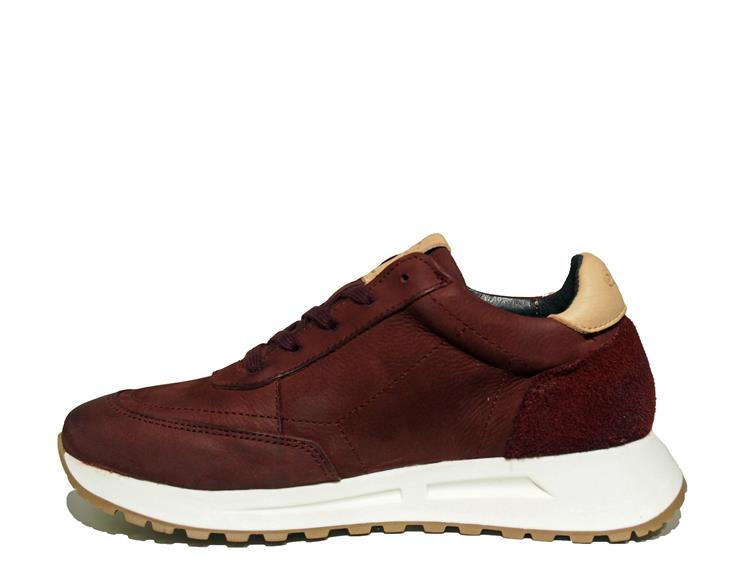 AQA Shoes A8433 lb capuccino/velour chianti