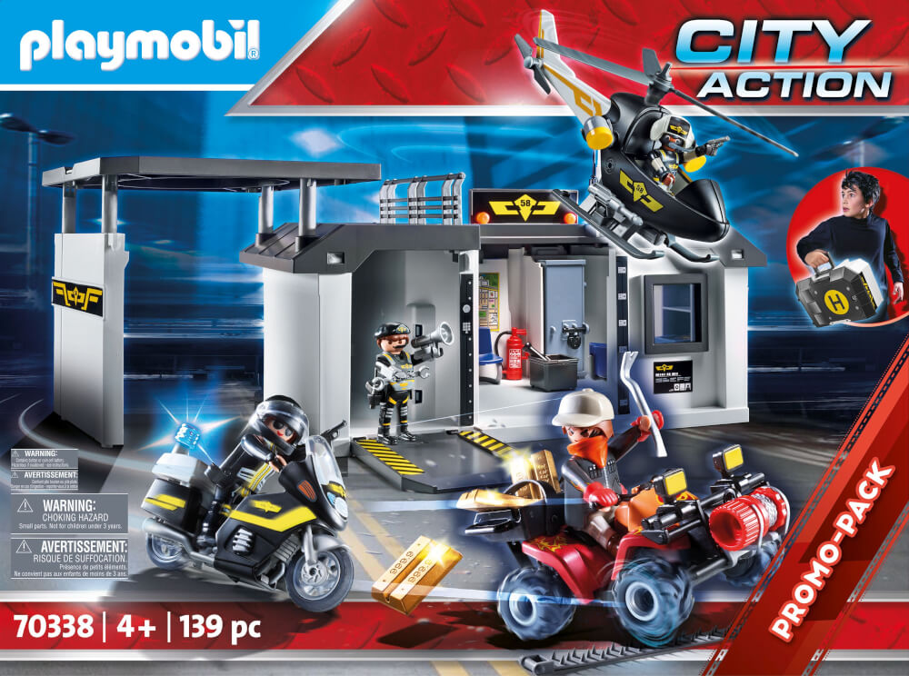 PLAYMOBIL 70338 Große Mitnehm-SEK-Zentrale