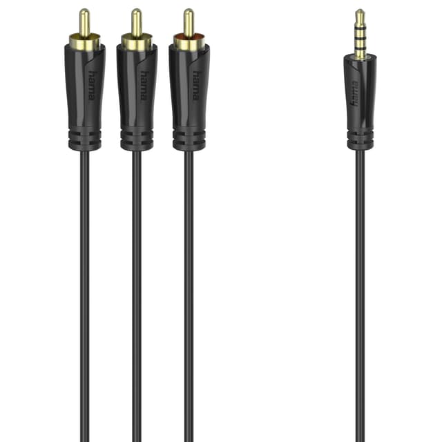 Hama 4pin kabel (3 x RCA stik