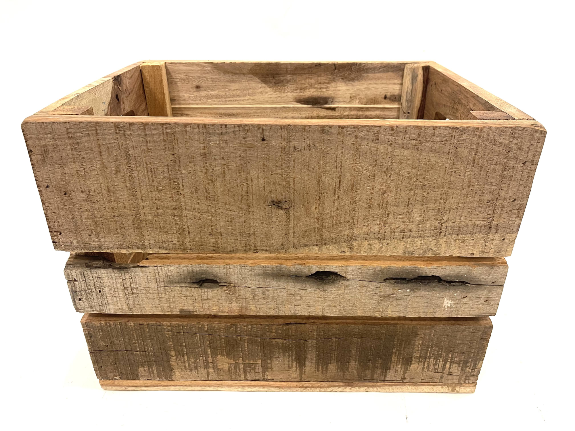 Flessen kistje Bottle crate (3510)38x29H28cm
