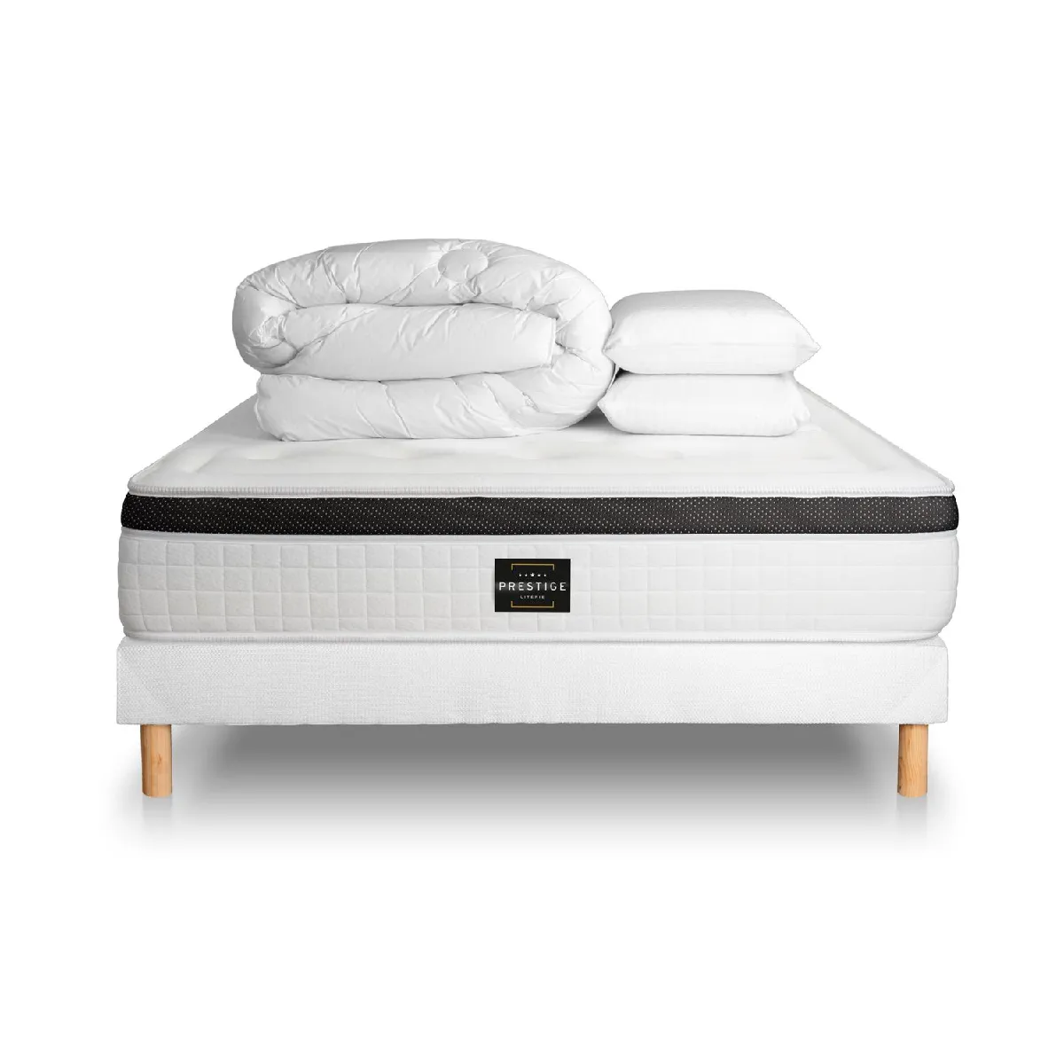 Prestige Literie Pack Privilège 140x200 - Blanc