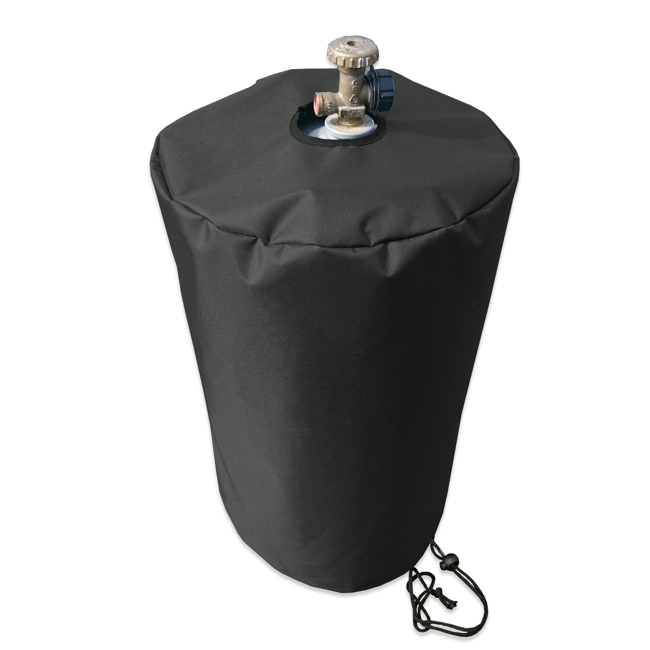 Grasekamp Black Premium Gasflaschenhülle 11kg Ø32x47cm / gas bottle cover /atmungsaktiv / breathable