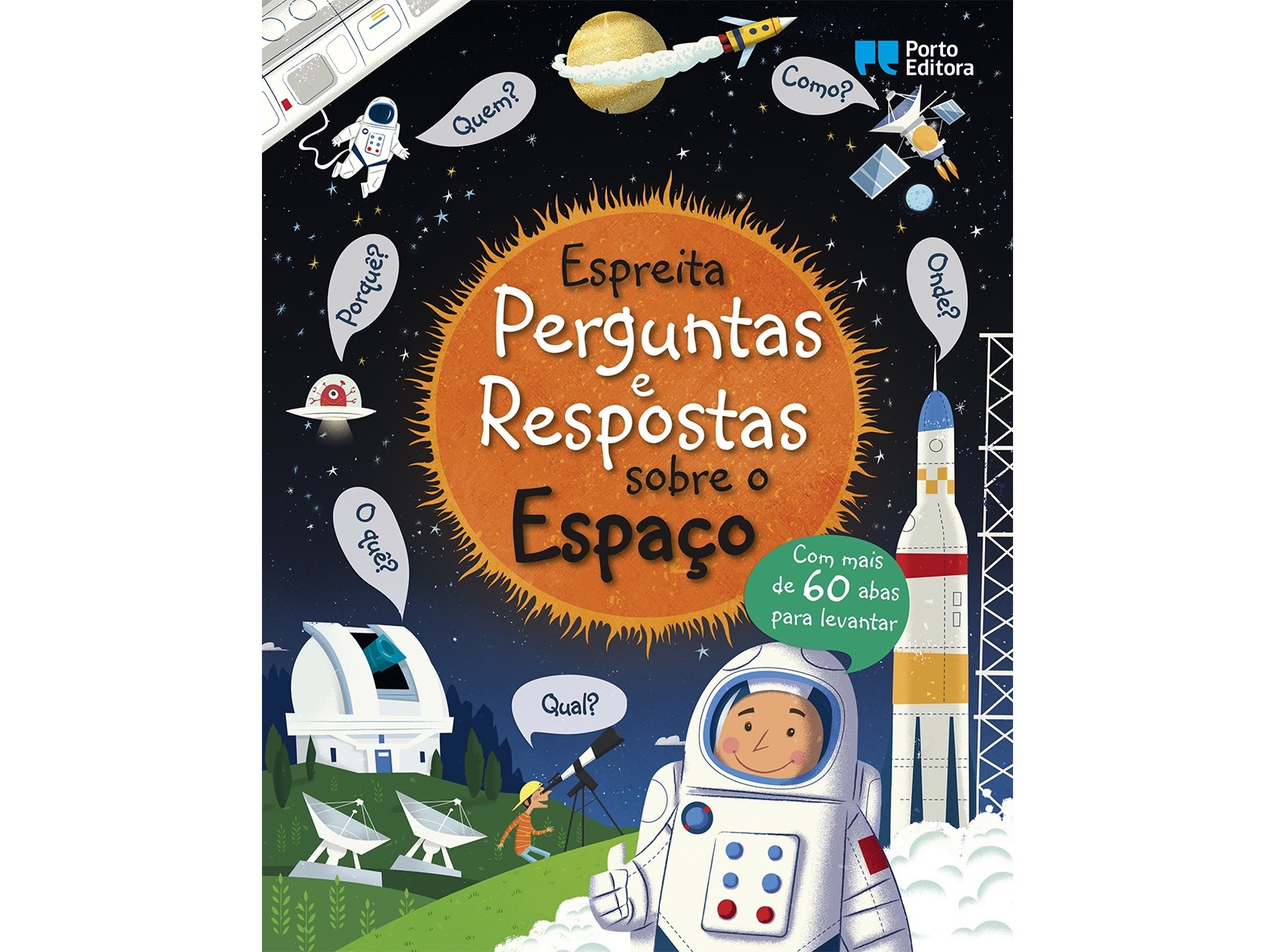 LIVRO ESPREITAR PERGUNTAS E RESPOSTAS SOBRE O ESPAÇO