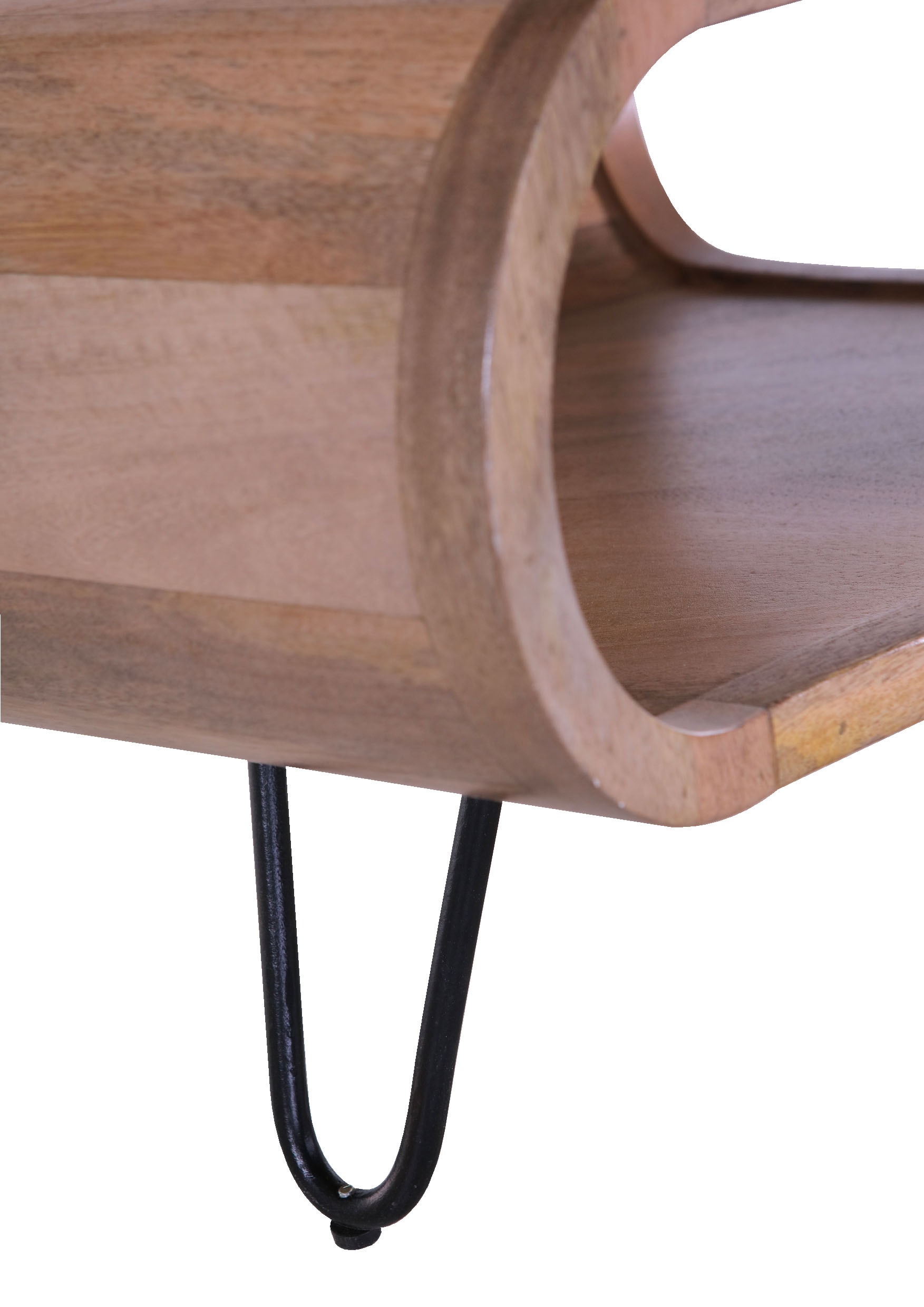 INTERhome Couchtisch SIESTA 60 x 40 cm Mango massiv